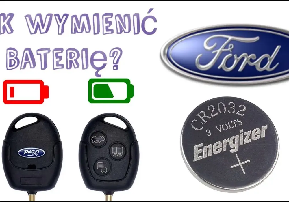 Wymiana baterii w kluczyku ford focus mk1 - prosta instrukcja krok po kroku