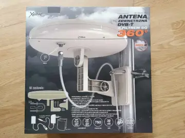 Antena DVB-T z filtrem 5G, która pomaga odbierać kanały cyfrowe, nawet te z MUX 8. Zapewnia duży zysk sygnału i jest odporna na warunki atmosferyczne.