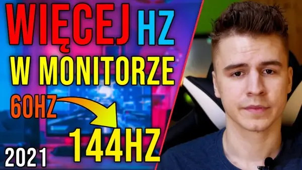 Jak zwiększyć Hz w monitorze i poprawić jakość obrazu?